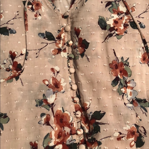 NWT Floral Button-Up Tunic/Dress - Size M - Picture 4 of 5